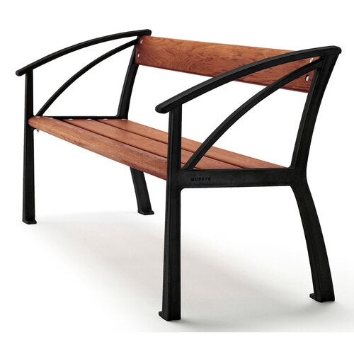 Vasa sofa svartoljet mahogny Byarums Bruk