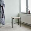 Vent Stool svart/naturlig rotting