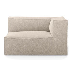Catena Sofa Armrest Right L401 - Wool Boucle - Natural
