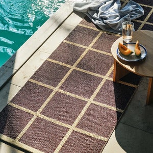 Vevd Teppe Criss Burgundy 70x300 cm