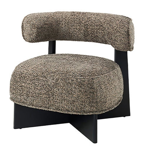 Porto lenestol i stoff Vega wood