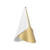 Cornet  Lampeskjerm White/Brass