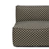 Catena Sofa Center S100 - Check - Sand/Black