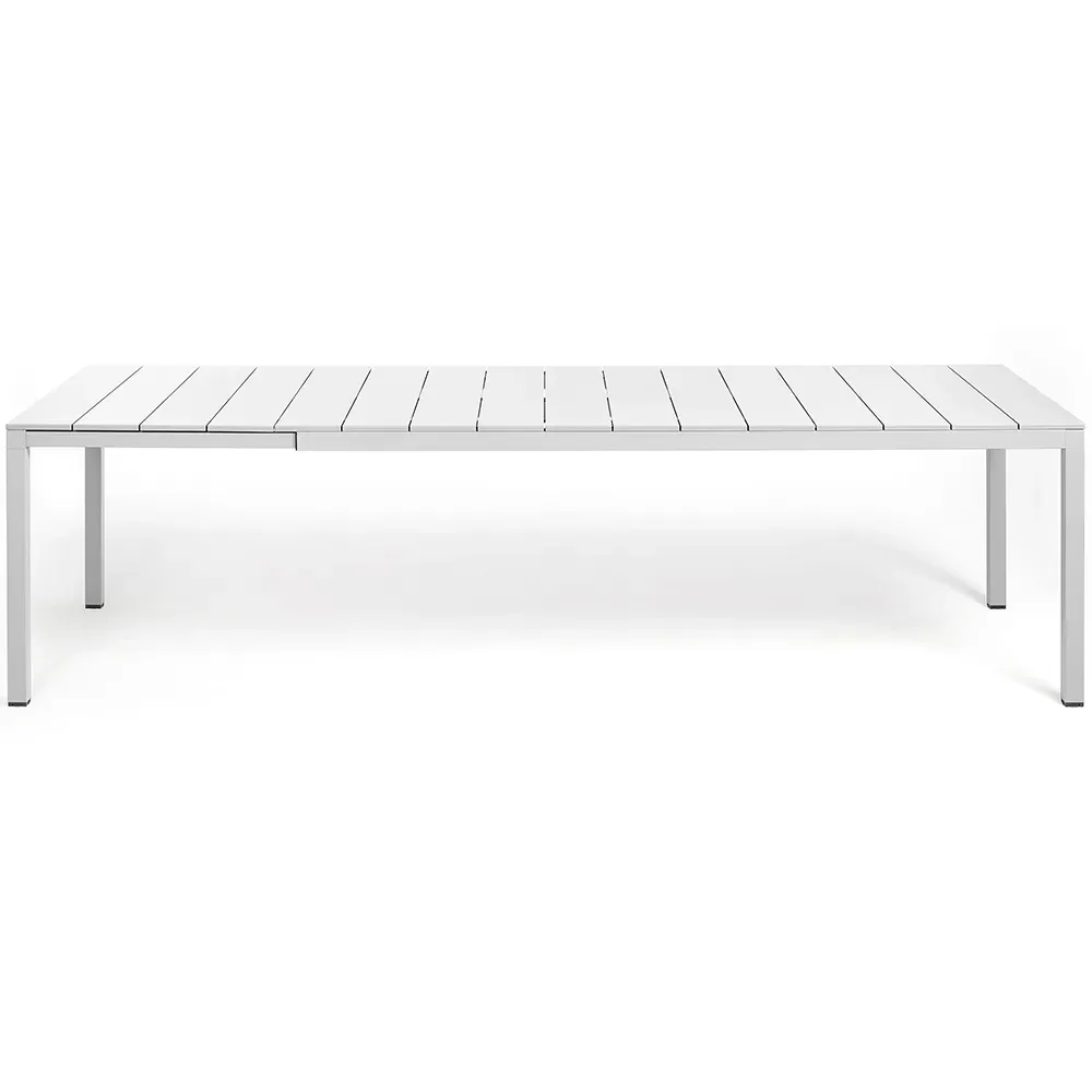 Rio Alu Spisebord 210/280x100 cm White