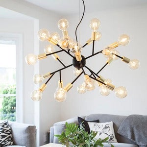 Heroes Taklampe Svart