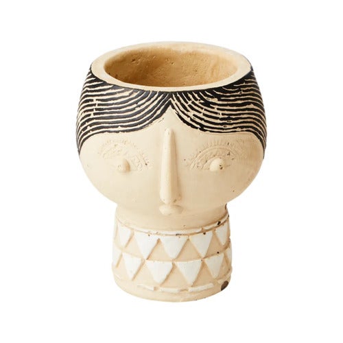 Camille krukke XS Beige/black