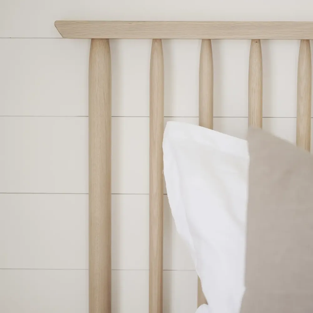 Riggins sengegavl 194x84 cm hvitpigmenterad