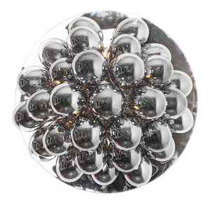 Gross vegglampe Ø60 cm Røykgrå