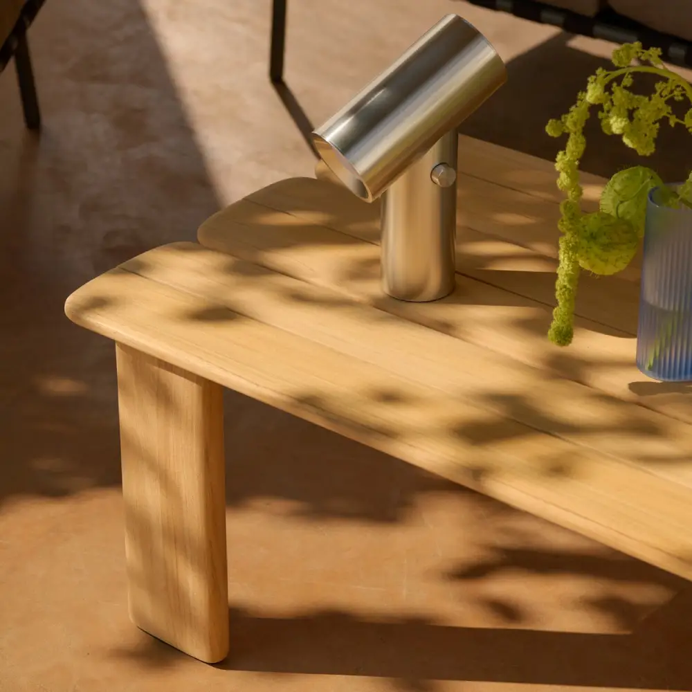 Sofabord Teak 135x55 Assemble