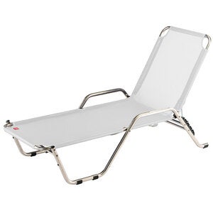 River solseng i hvitt aluminium