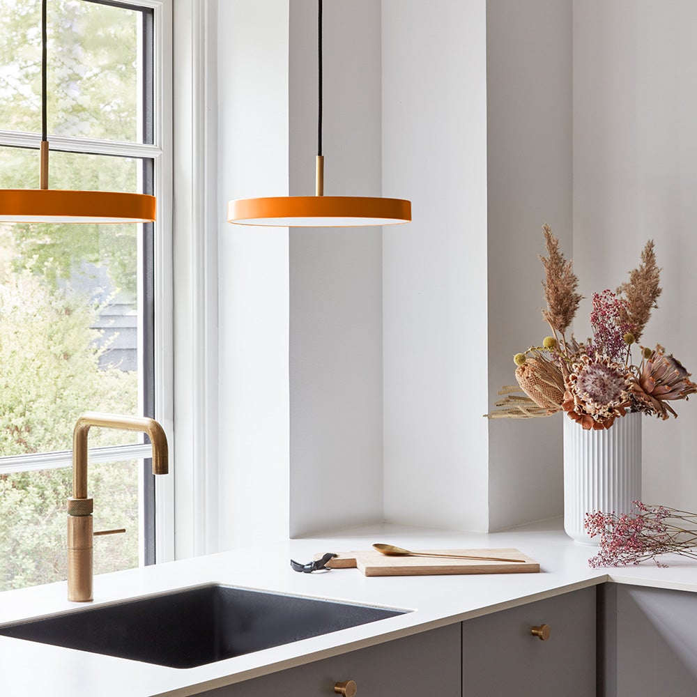 Asteria Pendellampe Mini Ø31 cm Nuance Orange