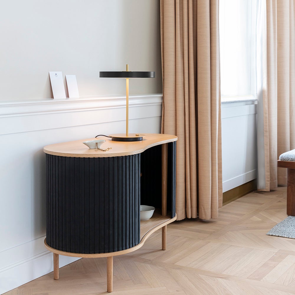 Asteria table Bordlampe Ø31 cm Black