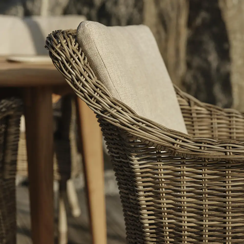 Lenora karmstol kunstrotting Inkl. sittepute Brafab