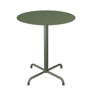 PICO Sofabord Ø64 cm, base 4 ben Olive green