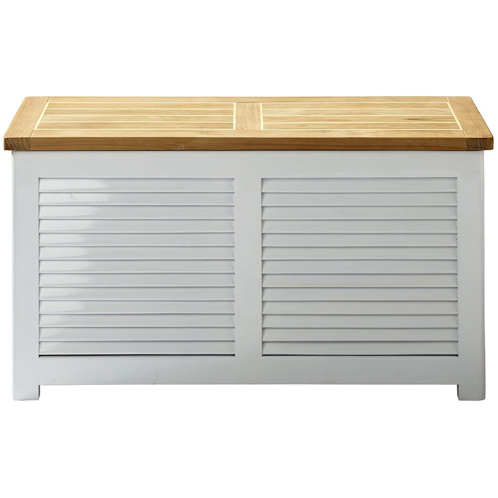 Classic 30x90 cm teak/hvid 