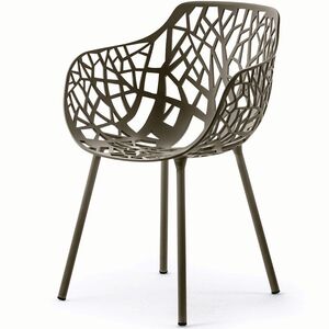 Forest karmstol pearly gold