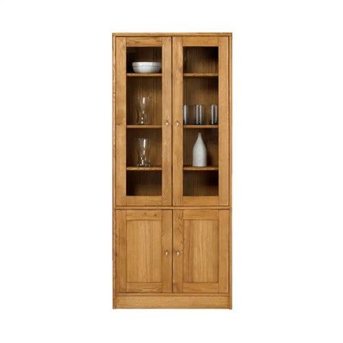 Ekliden E7 Vitrineskap i oljet eik 