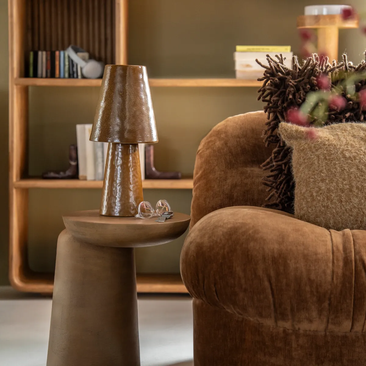Woomble - light brown 40x34x47 cm