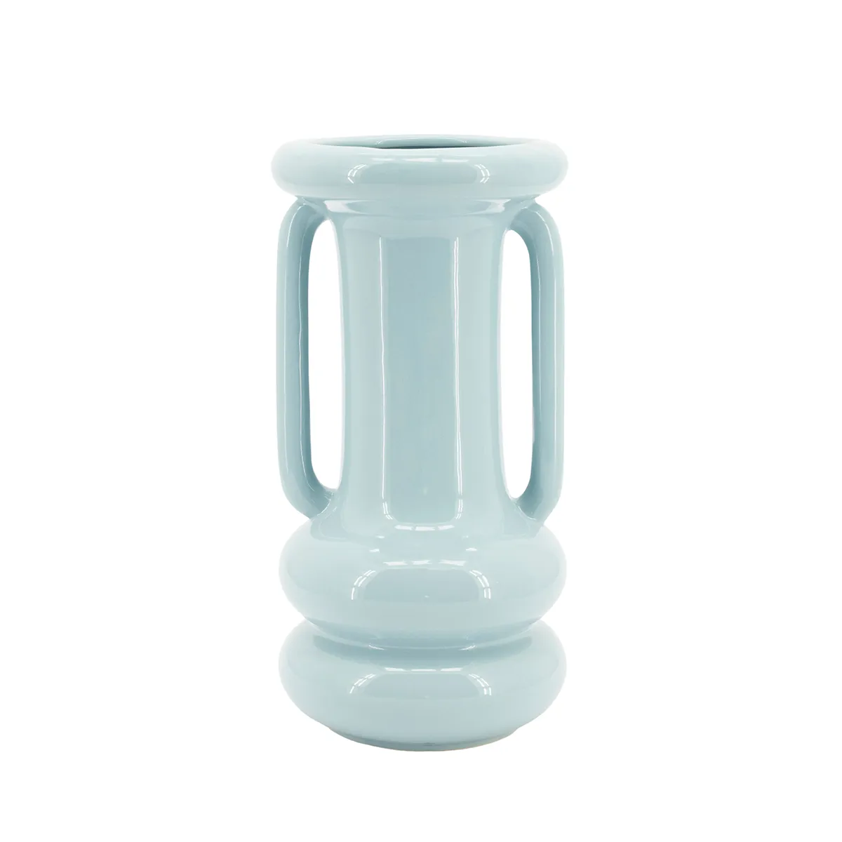 By-Boo, Vase Oorah Large H37 cm Light Blue
