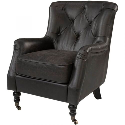 Lenestol Dessau svart Artwood