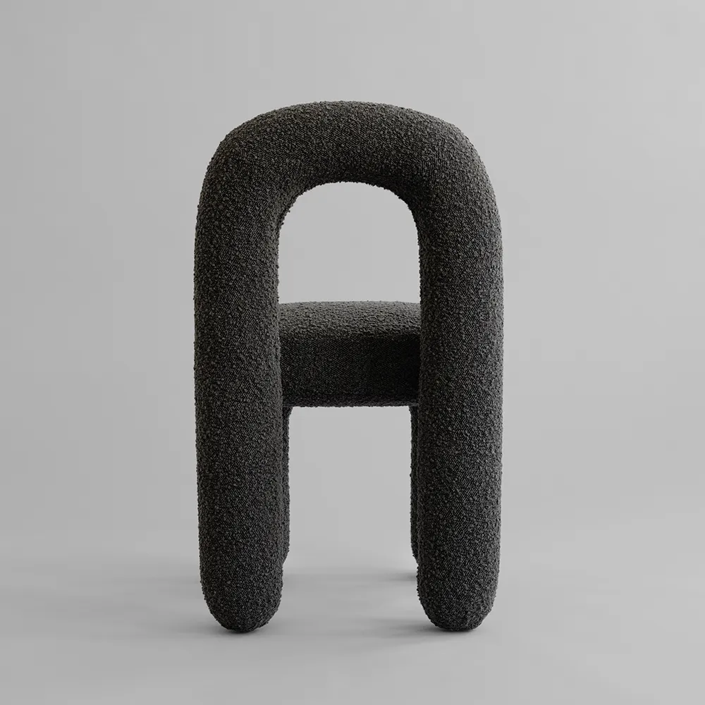 Daiku spisestuestol - dyp taupe