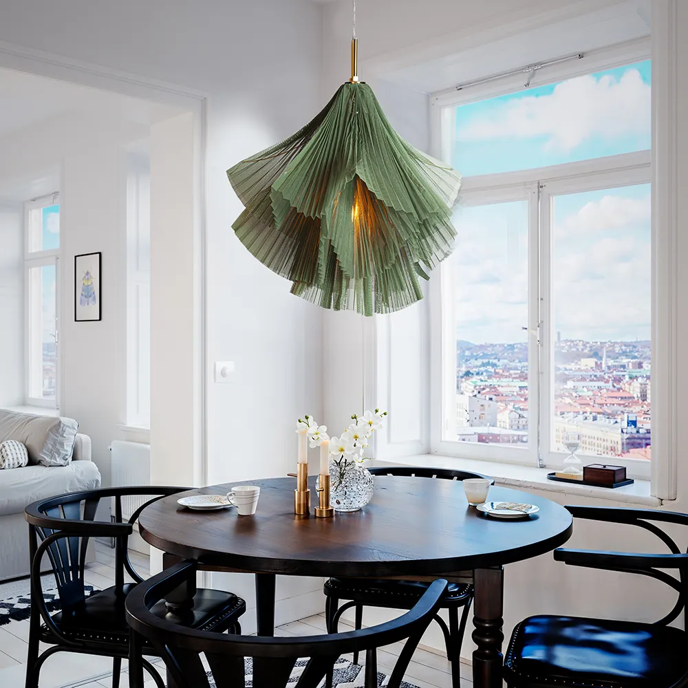 Juliette Taklampe Ø75cm grønn