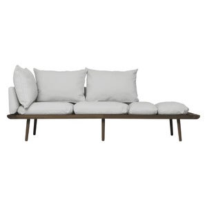 Lounge Around 3-seters sofa Dark Oak/Sterling