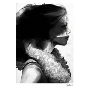 Anna Bülow poster Face 2 50x70 cm 