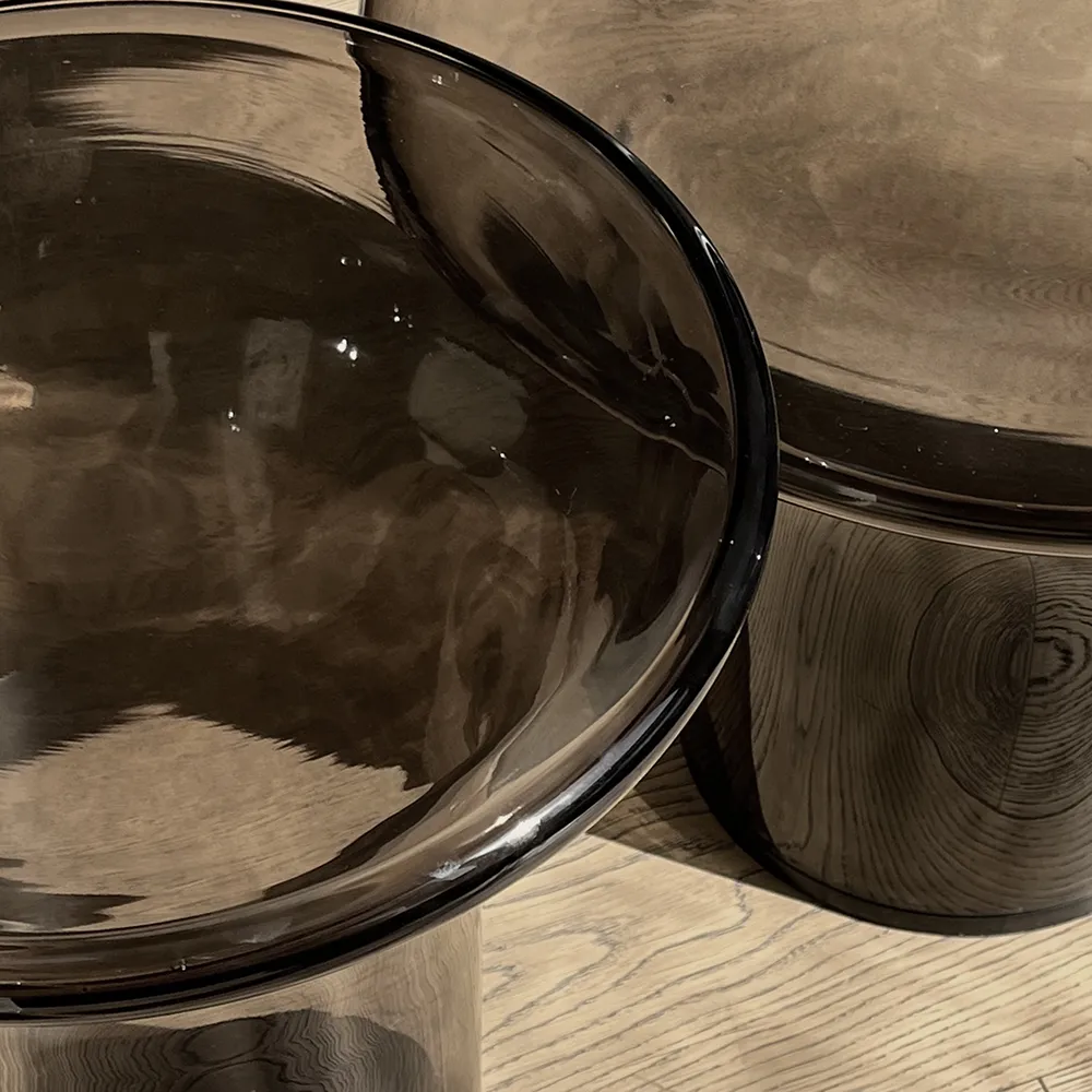  Trumpet Coffee Table Low - Røkt skog