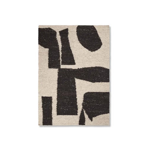 Piece Teppe 140x200 cm - Off-white/Kaffe