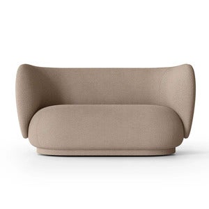 Rico 2-seter sofa Boucle - Sand