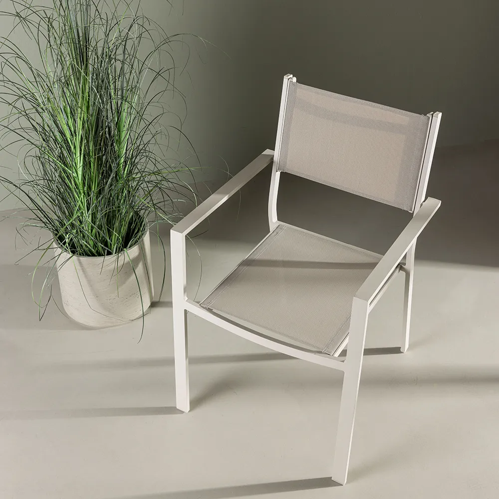 Copacabana spisestol Beige 2-pakning