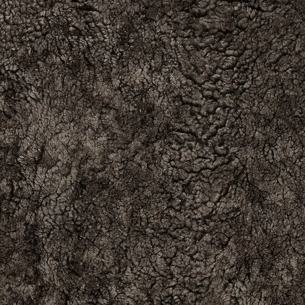 Curly putetrekk 45x45 cm Dark Brown