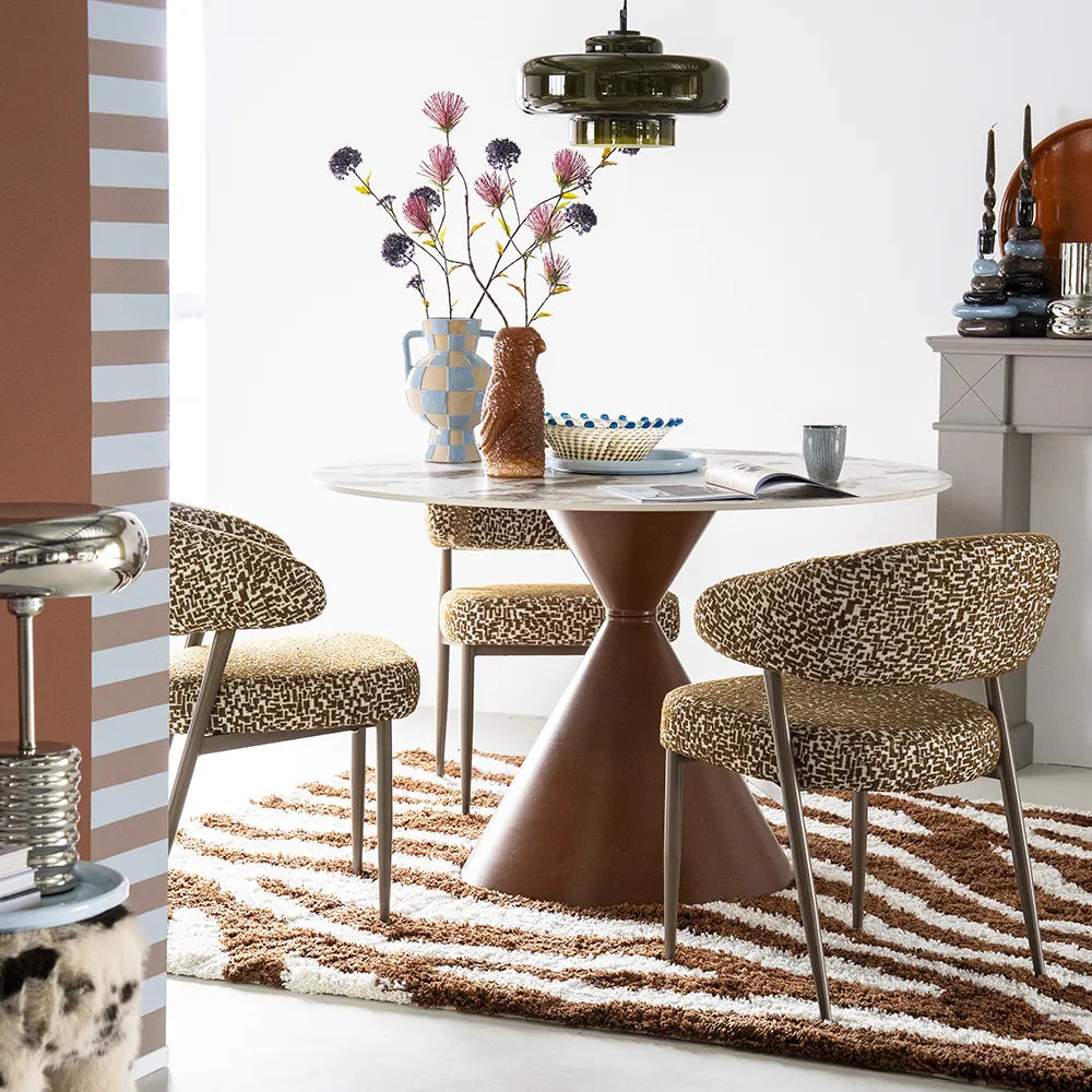 Spisestol Miso Brown med armlener