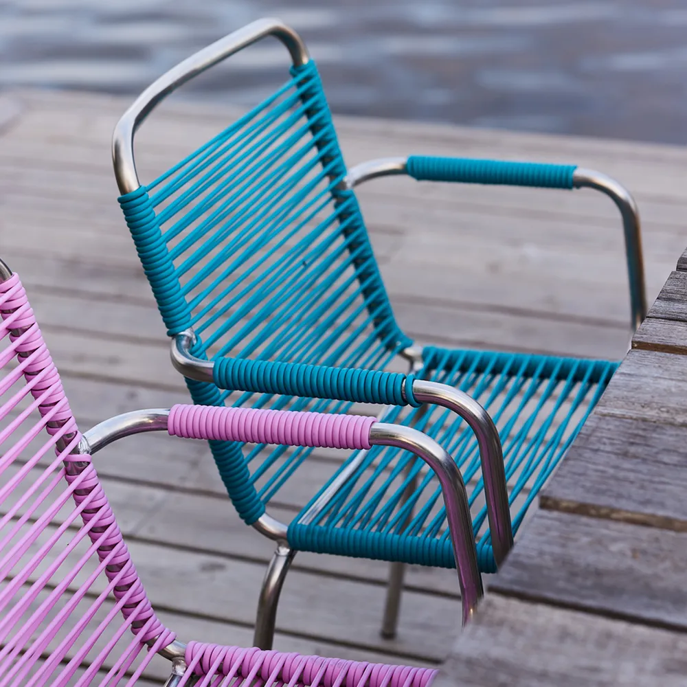 Mya armlenestol turquose