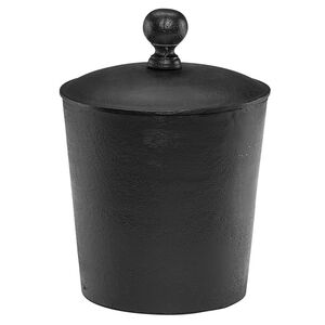 Urne Cernobbio liten svart Artwood