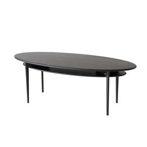 Celia Sofabord 120 cm Svartbeiset eik