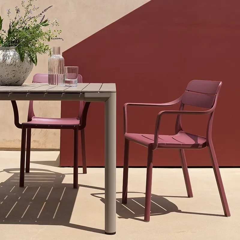 Cassia stol med armlener Antracite 