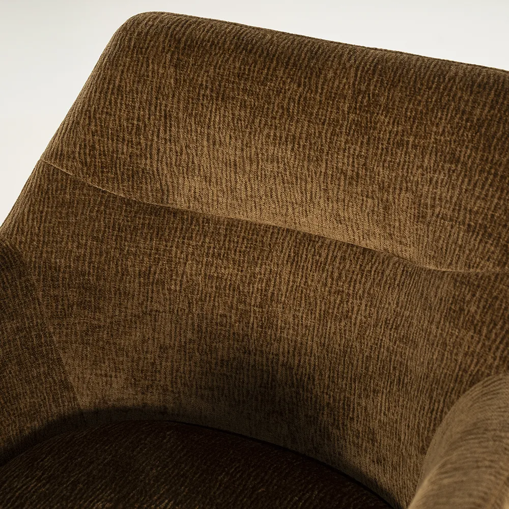 Bliss barstol med armlener - mustard
