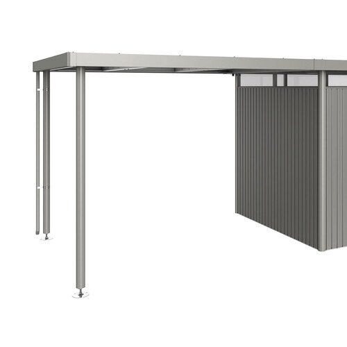 Highline sidetak Hagebod størrelse h3 metallic kvartsgrå Biohort