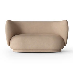 Rico 2-seter sofa Brushed - Sand