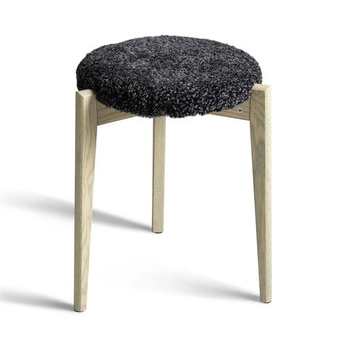 Vinz krakk grå oljet ask/safeskinn mørkegrå