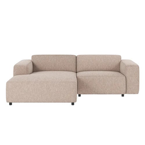 Willard sofa 3-seter sofa chaiselong venstre stoff Alice lys beige
