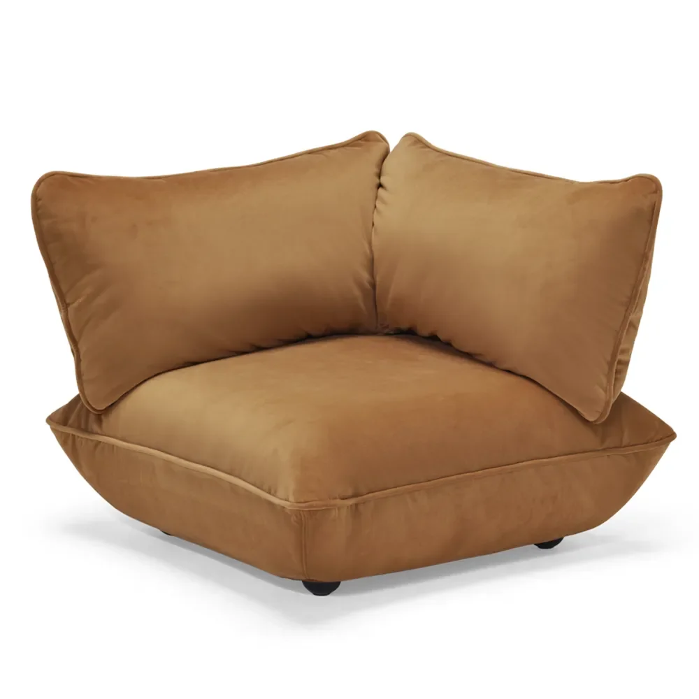 Sumo Hjørnemodul Velvet Recycled Almond