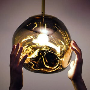 Melt Pendant Mini Gold LED