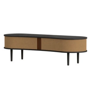 Audacious TV-stativ Svart eik/Sugar Brown