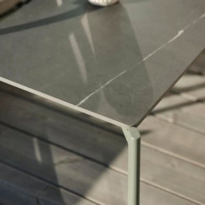 Hallavara salongbord 162 x 112 cm grønn Brafab