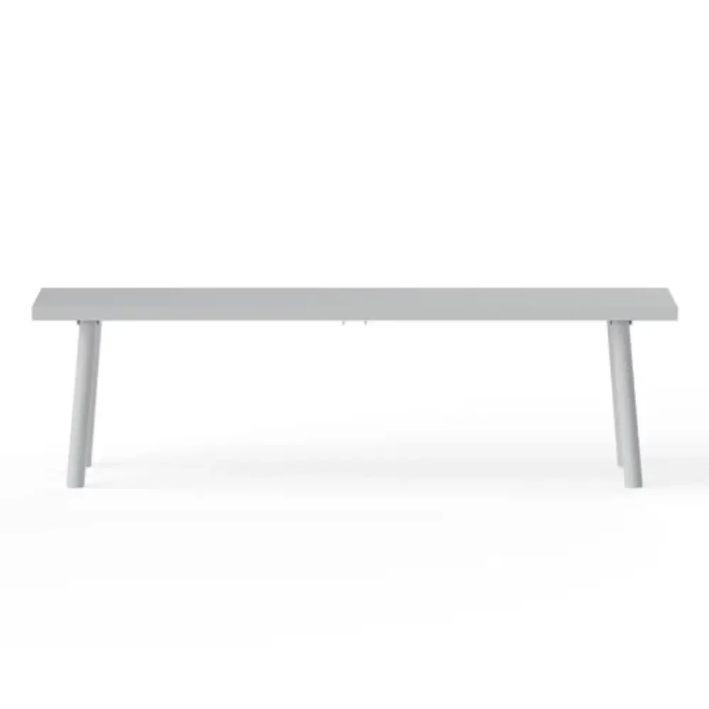 Fred's bench utebenk light grey