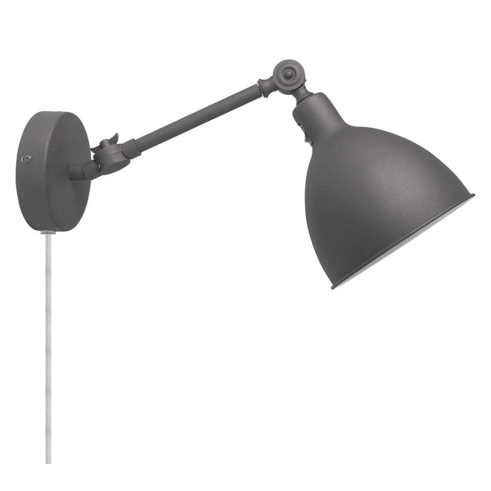 Bazar Vegglampe Grå