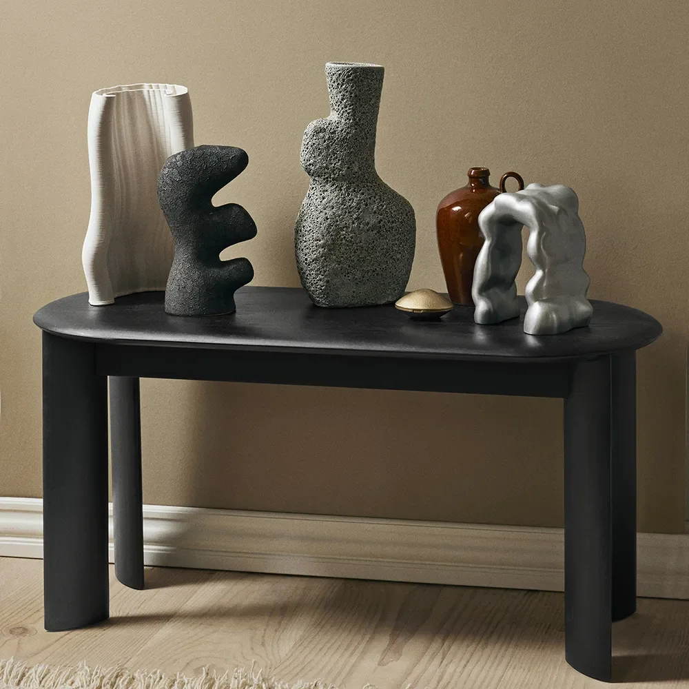 Yara Vase - Large - Grey Pumice